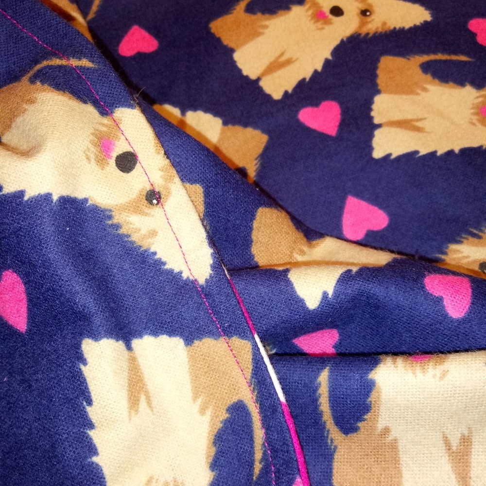 Homemade Yorkie Dog Baby Blanket - Picture 7 of 7